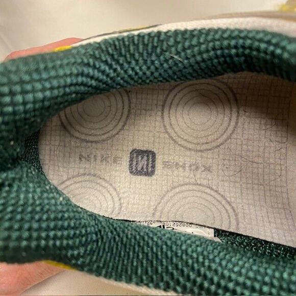 Nike Shox Custom Varsity Oregon Ducks Running Shoes 313429-994 Rare Mens Size 10 - Picture 9 of 9